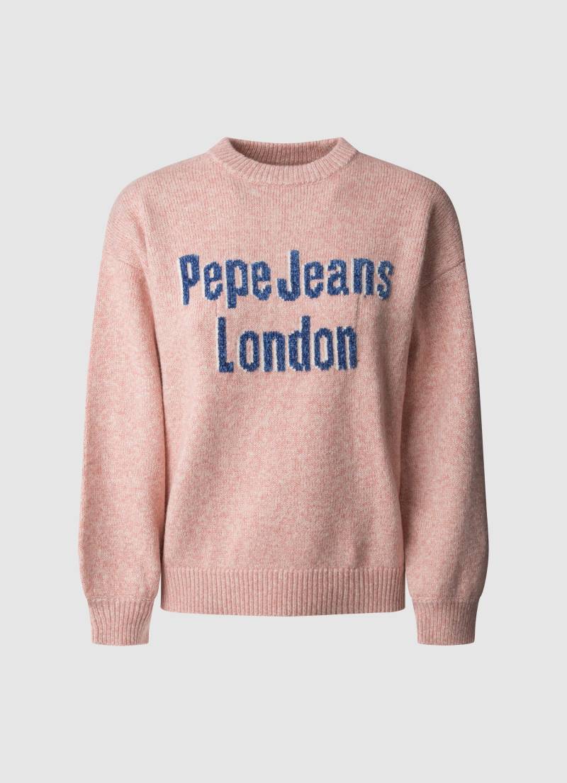 Pepe Jeans Strickpullover »NALA«, mit Schriftzug von Pepe Jeans