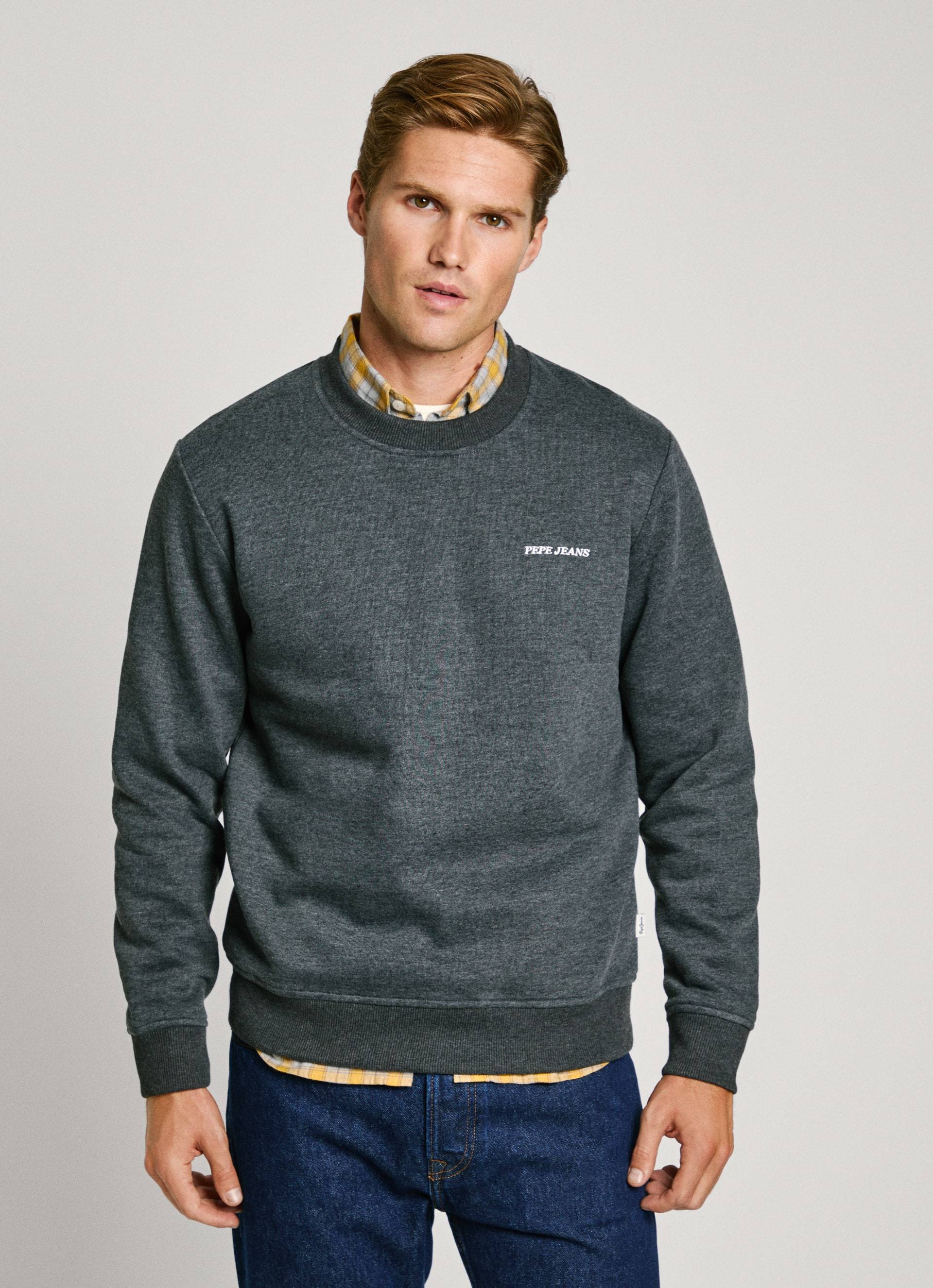 Pepe Jeans Sweatshirt »DAMIAN CREW«, mit Schrift-Detail auf dem Rücken Pepe Jeans Sweatshirt »DAMIAN CREW«, mit Schrift-Detail auf dem Rücken von Pepe Jeans