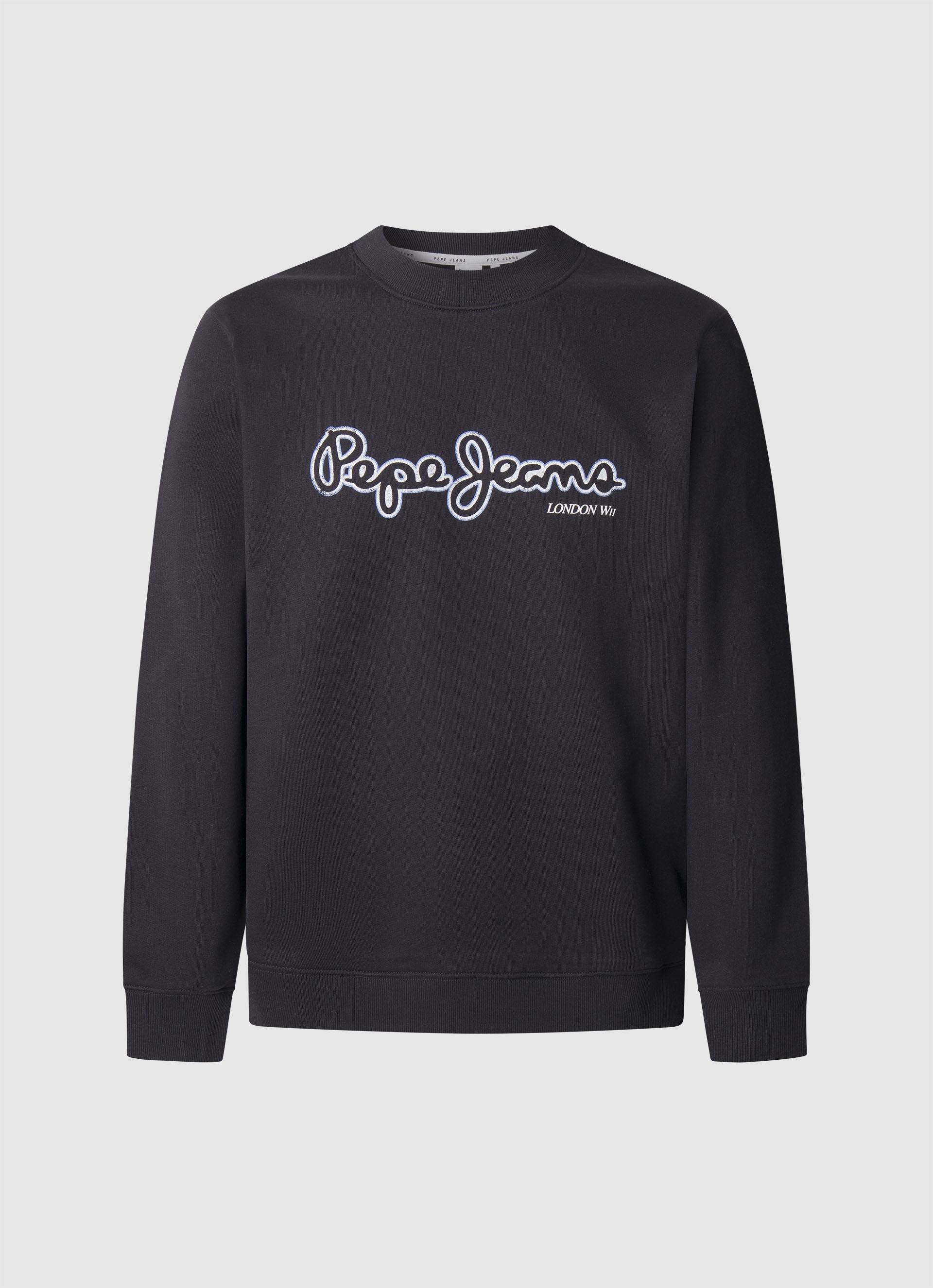Pepe Jeans Sweatshirt »DORIAN CREW«, mit Logo-Druck im Used Look Pepe Jeans Sweatshirt »DORIAN CREW«, mit Logo-Druck im Used Look von Pepe Jeans