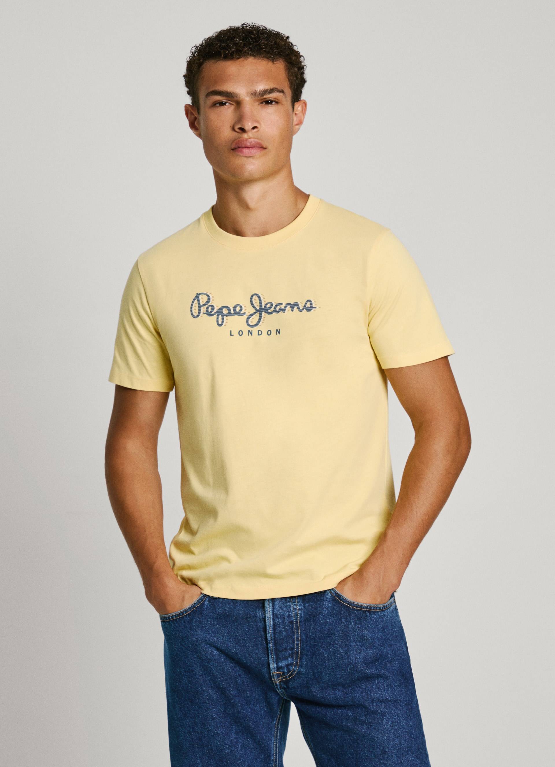 Pepe Jeans T-Shirt »ABEL«, mit Logoprint auf der Brust von Pepe Jeans