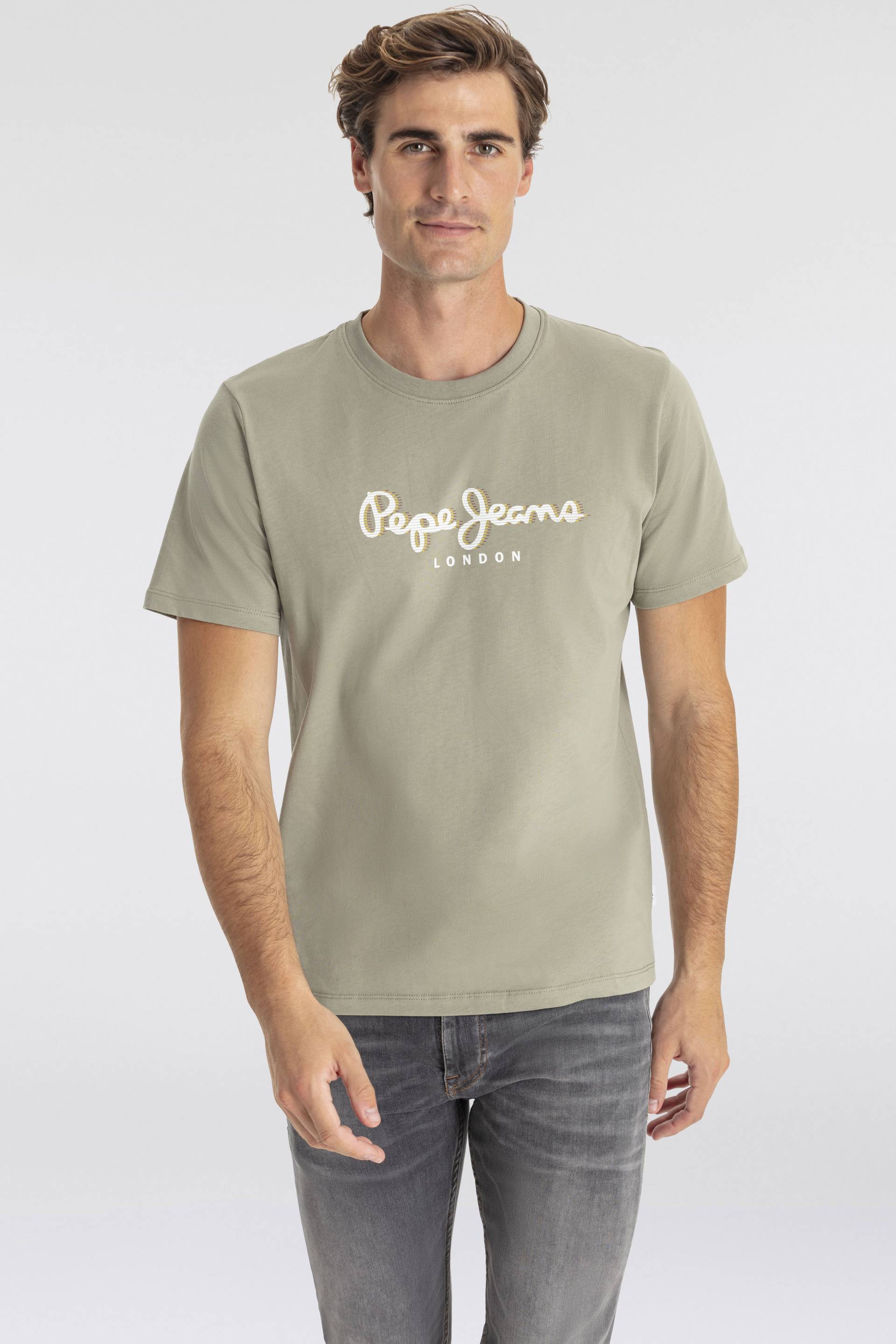 Pepe Jeans T-Shirt »ABEL«, mit Logoprint auf der Brust von Pepe Jeans