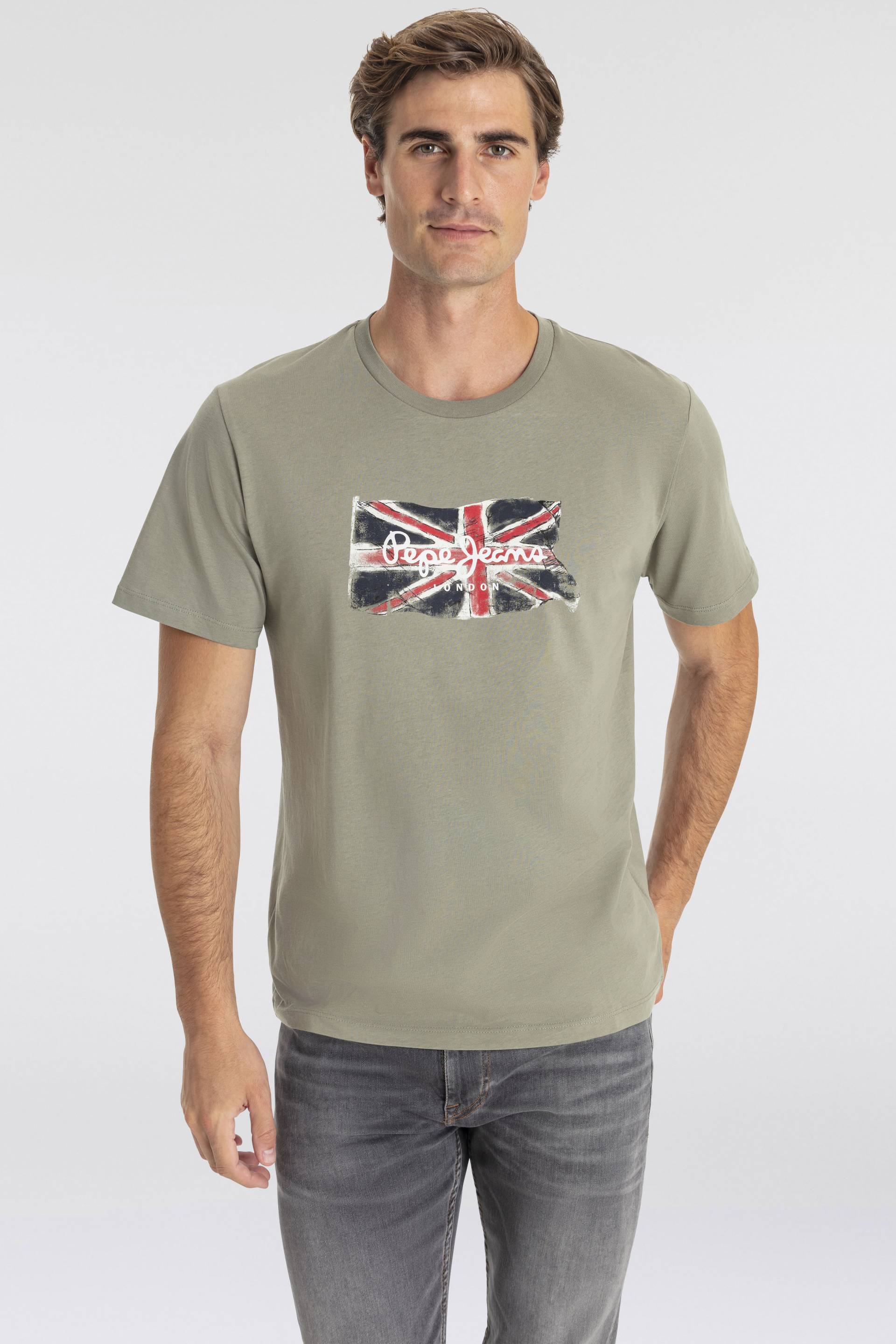 Pepe Jeans T-Shirt »CLAG«, mit grossem Logo-Print von Pepe Jeans