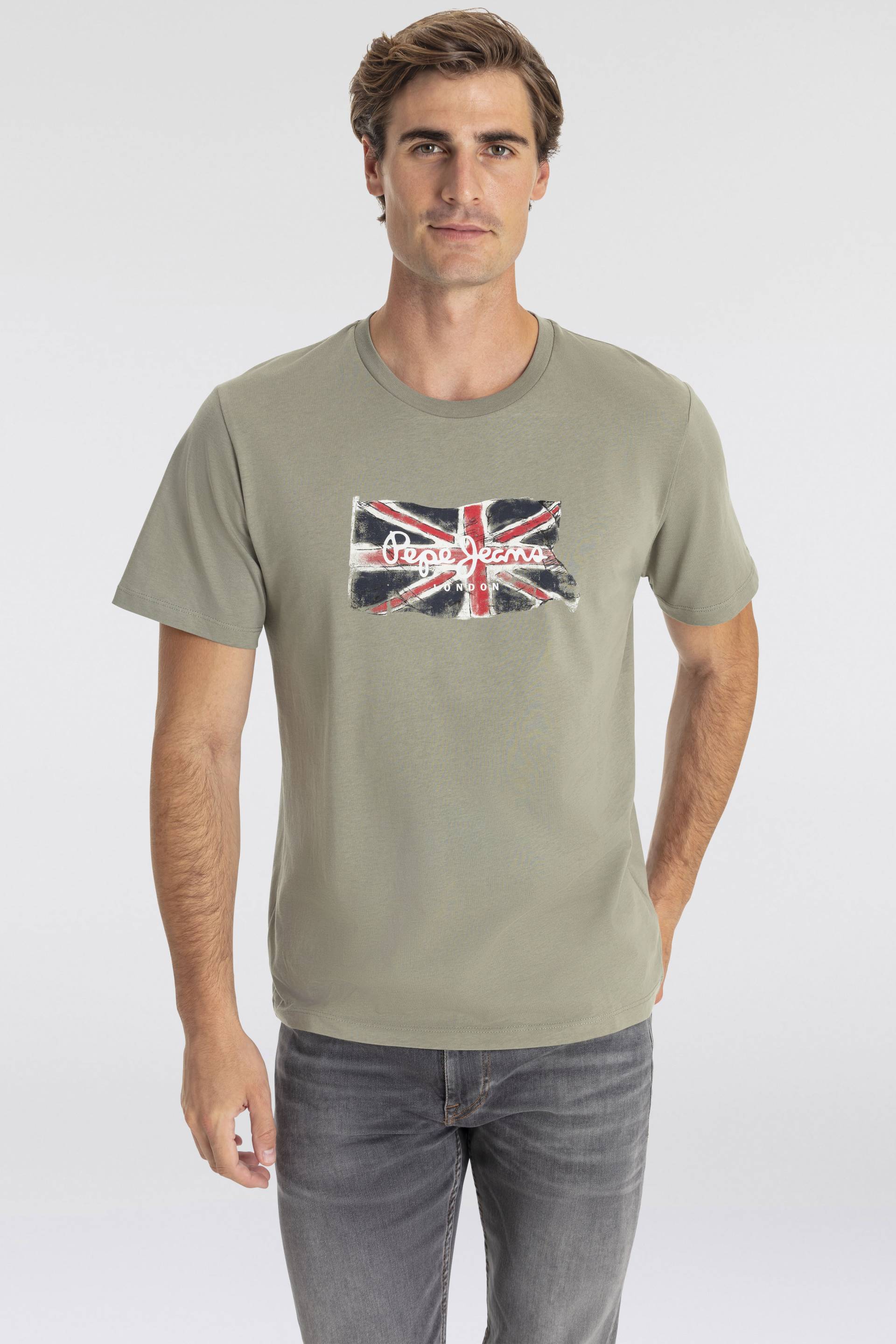 Pepe Jeans T-Shirt »CLAG«, mit grossem Logo-Print Pepe Jeans T-Shirt »CLAG«, mit grossem Logo-Print von Pepe Jeans