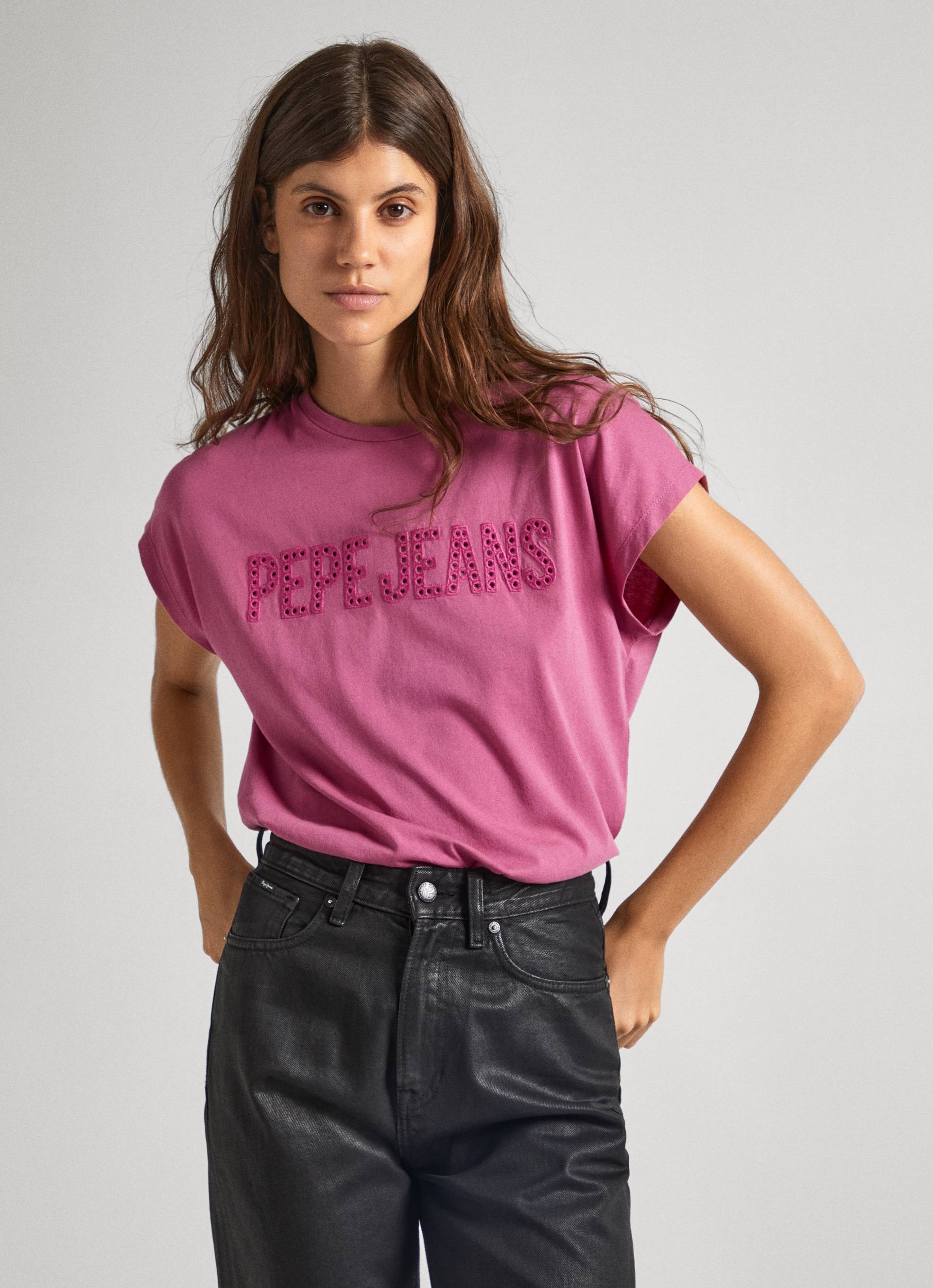 Pepe Jeans T-Shirt »LILITH«, mit Logoapplikation von Pepe Jeans