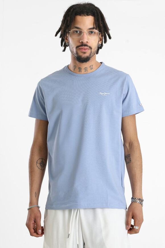 Pepe Jeans T-Shirt | Light Thames Blue | Herren  | L von Pepe Jeans