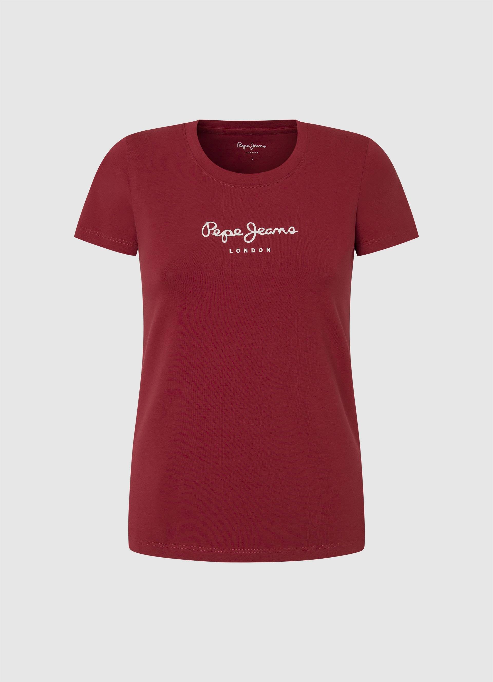 Pepe Jeans T-Shirt »NEW VIRGINIA«, mit Logo-Print Pepe Jeans T-Shirt »NEW VIRGINIA«, mit Logo-Print von Pepe Jeans