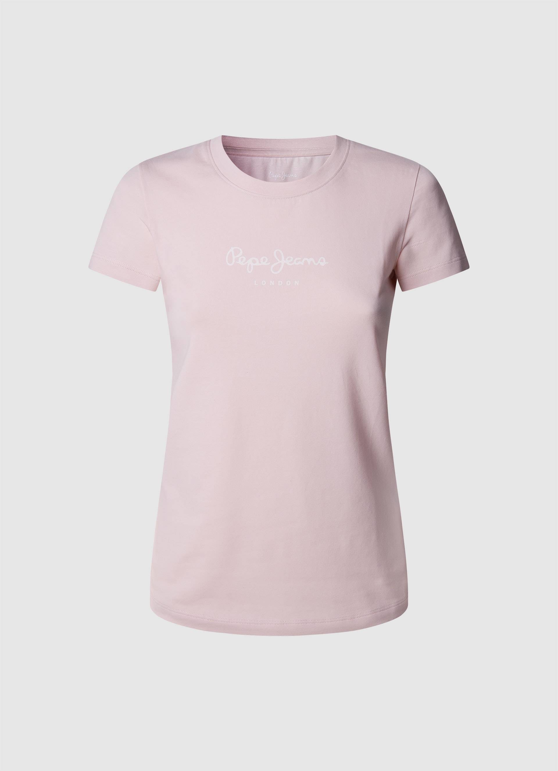 Pepe Jeans T-Shirt »NEW VIRGINIA«, mit Logo-Print Pepe Jeans T-Shirt »NEW VIRGINIA«, mit Logo-Print von Pepe Jeans