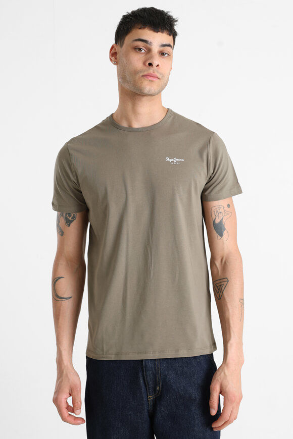 Pepe Jeans T-Shirt | Stone Green | Herren  | L von Pepe Jeans