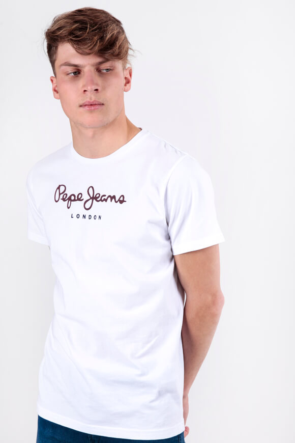 Pepe Jeans T-Shirt | Weiss | Herren  | L von Pepe Jeans