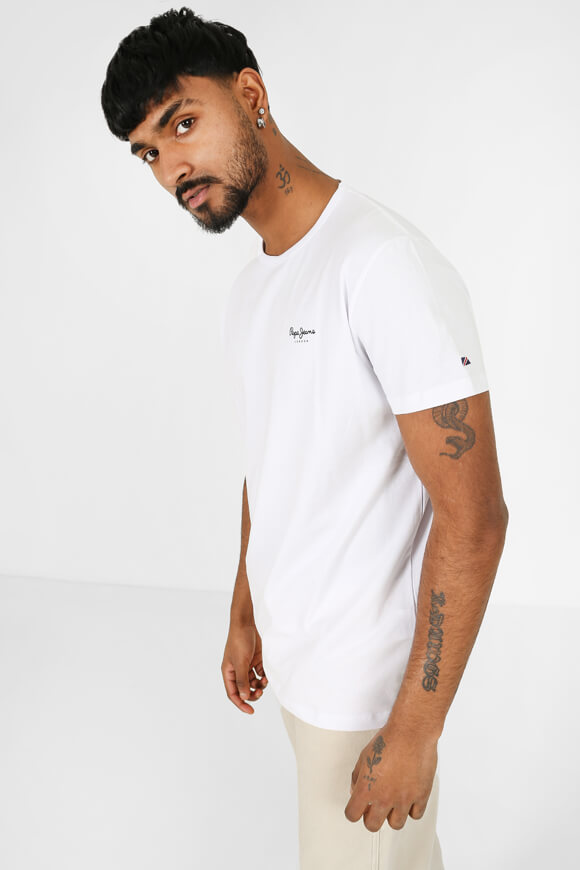 Pepe Jeans T-Shirt | Weiss | Herren  | L von Pepe Jeans