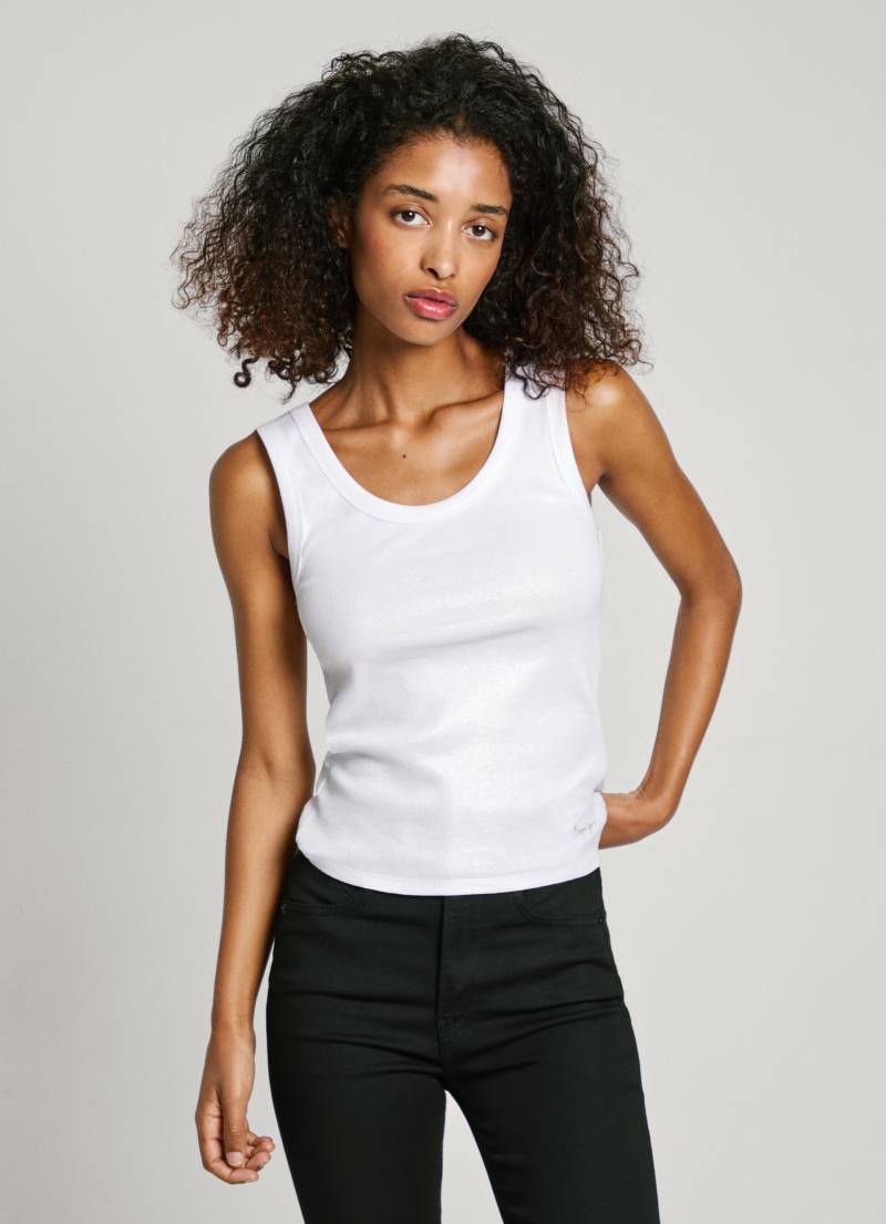 Pepe Jeans Tanktop »LACEY«, in schimmernder Optik von Pepe Jeans