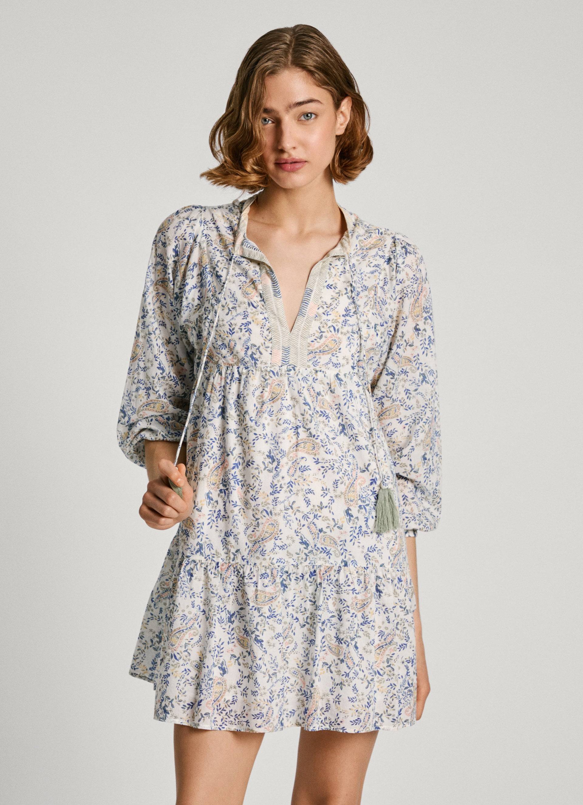 Pepe Jeans Tunikakleid »MAISIE«, mit Paisley-Print, Baumwollqualität von Pepe Jeans