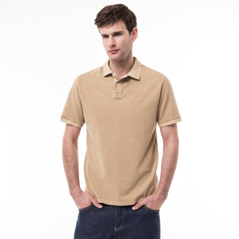 Poloshirt, Kurzarm Herren Beige M von Pepe Jeans