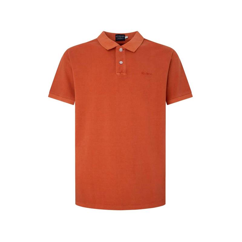 Poloshirt, Kurzarm Herren Orange S von Pepe Jeans