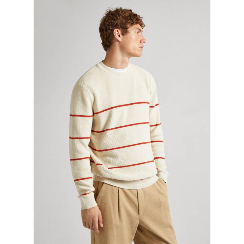 Pullover Herren Elfenbein L von Pepe Jeans