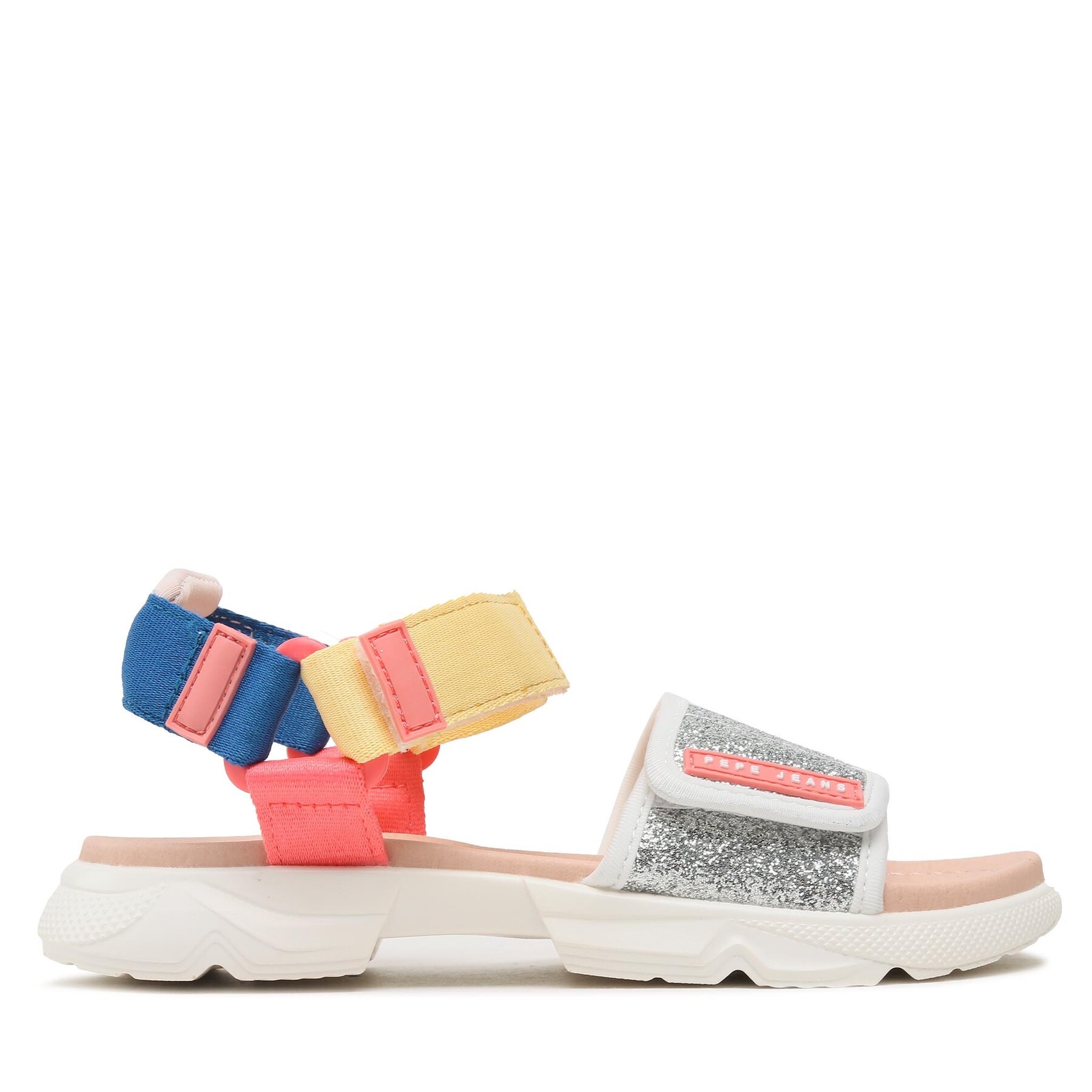 Sandalen Pepe Jeans Ventura Sandal G PGS90190 Silberfarben Sandalen Pepe Jeans Ventura Sandal G PGS90190 Silberfarben von Pepe Jeans