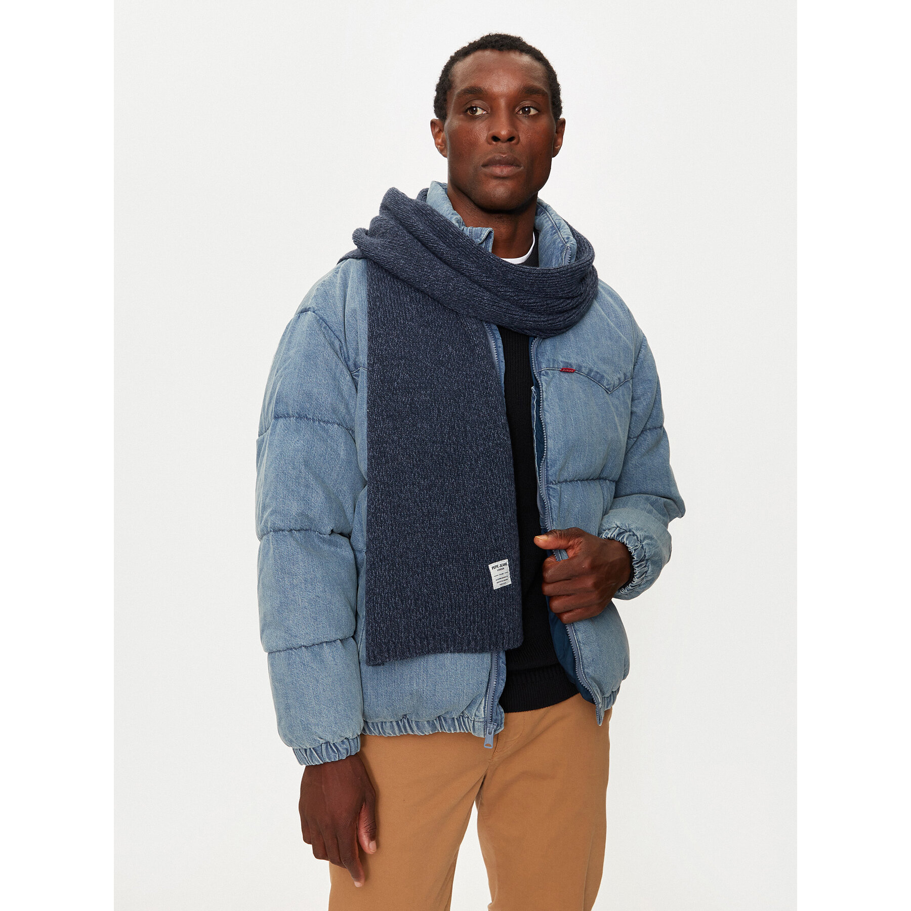 Schal Pepe Jeans PM110460 Dunkelblau Schal Pepe Jeans PM110460 Dunkelblau von Pepe Jeans