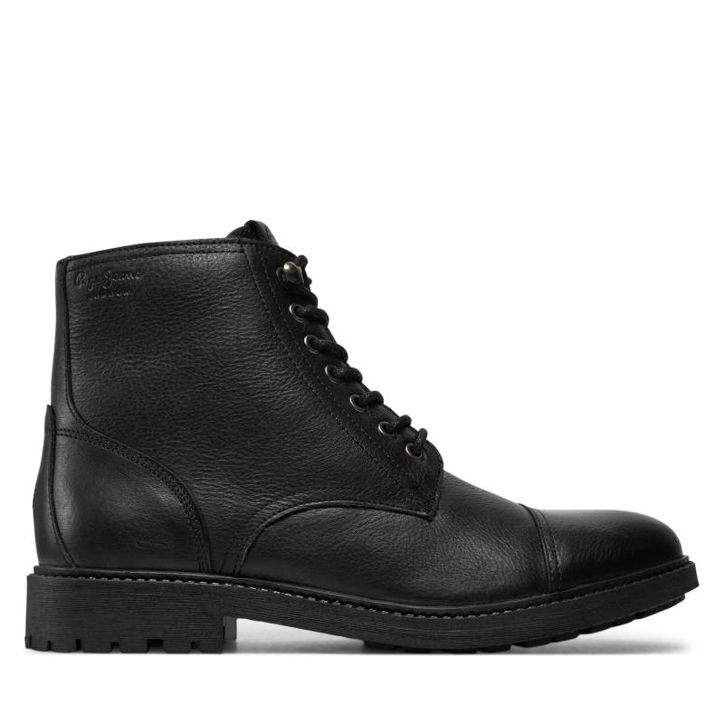 Schnürschuhe Pepe Jeans Free Land PMS50245 Schwarz von Pepe Jeans