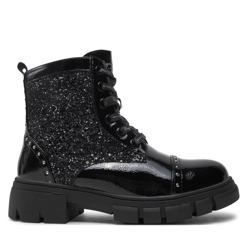 Schnürstiefeletten Pepe Jeans Lilli Studs G PGS50202 Schwarz von Pepe Jeans