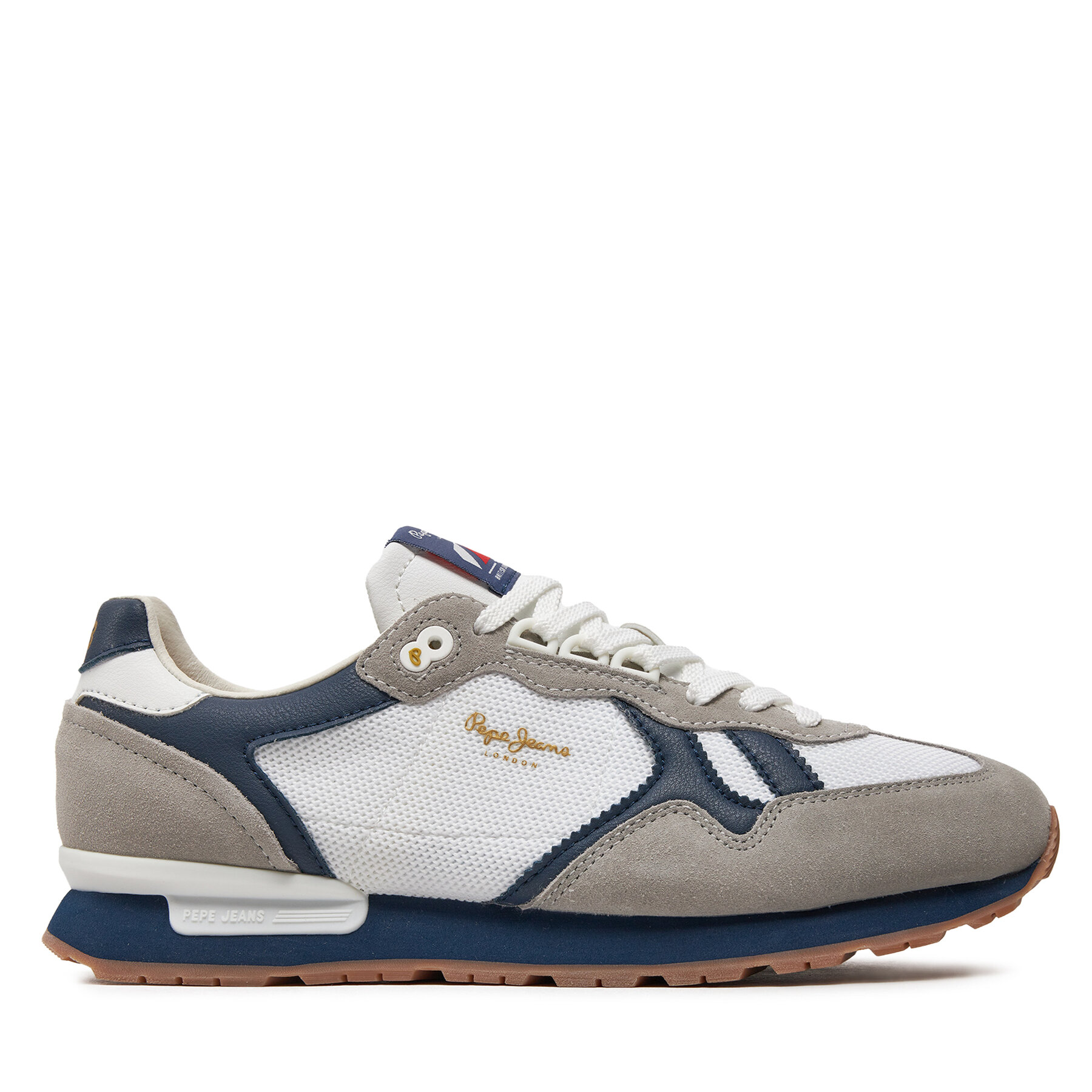 Sneakers Pepe Jeans Brit Retro M PMS40004 Grau von Pepe Jeans