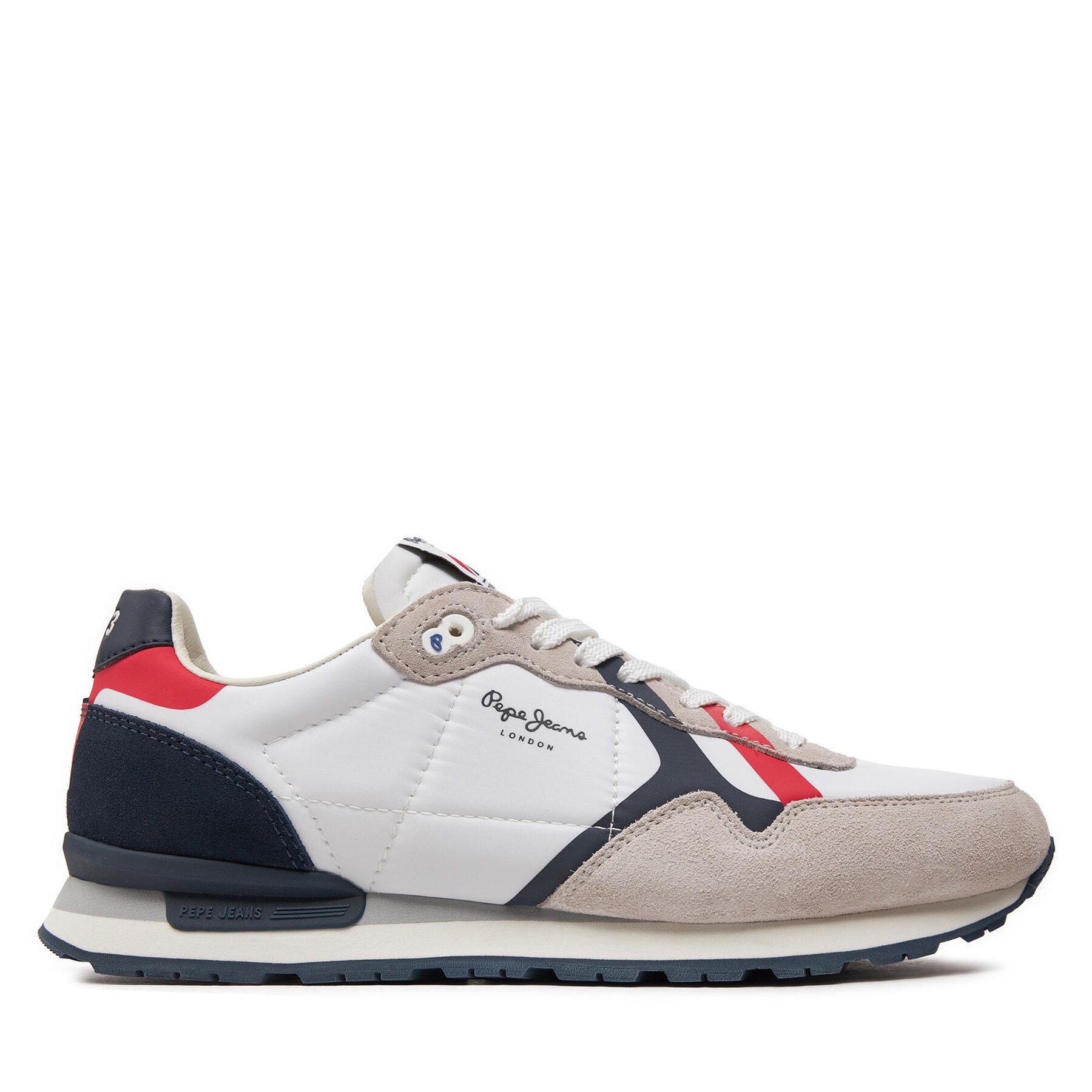 Sneakers Pepe Jeans Brit Road M PMS40007 Weiß von Pepe Jeans