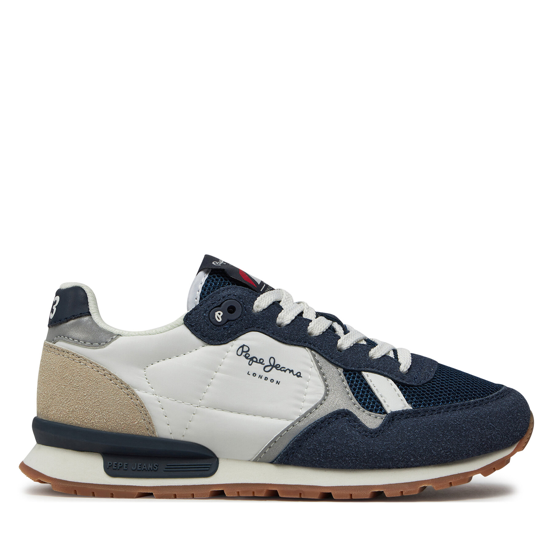 Sneakers Pepe Jeans Brit Young B PBS40003 Dunkelblau von Pepe Jeans