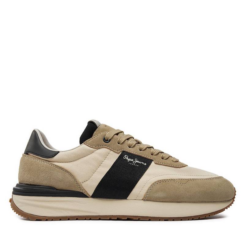 Sneakers Pepe Jeans Buster Tape PMS60006 Beige von Pepe Jeans