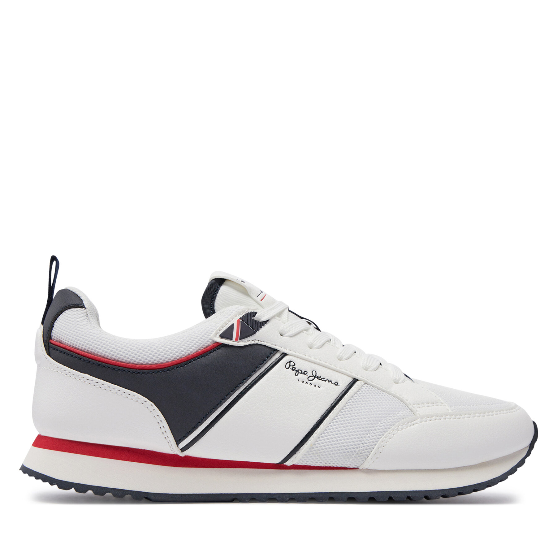 Sneakers Pepe Jeans Dublin Brand PMS40009 Weiß von Pepe Jeans