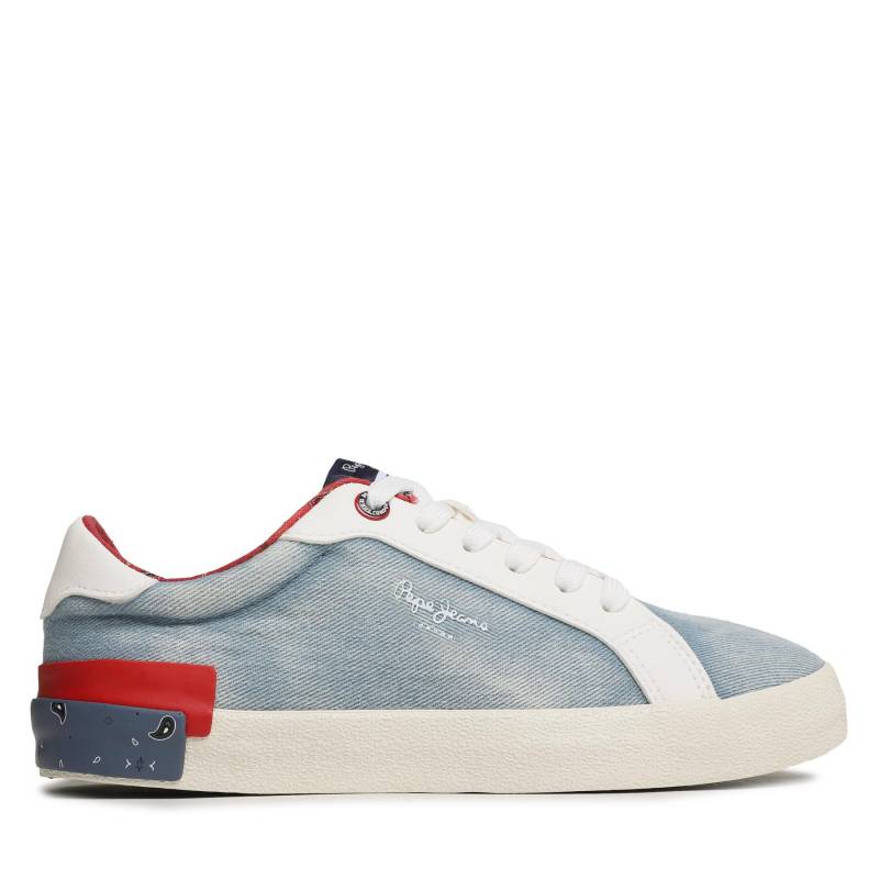 Sneakers Pepe Jeans Kenton Denim W PLS31442 Blau von Pepe Jeans