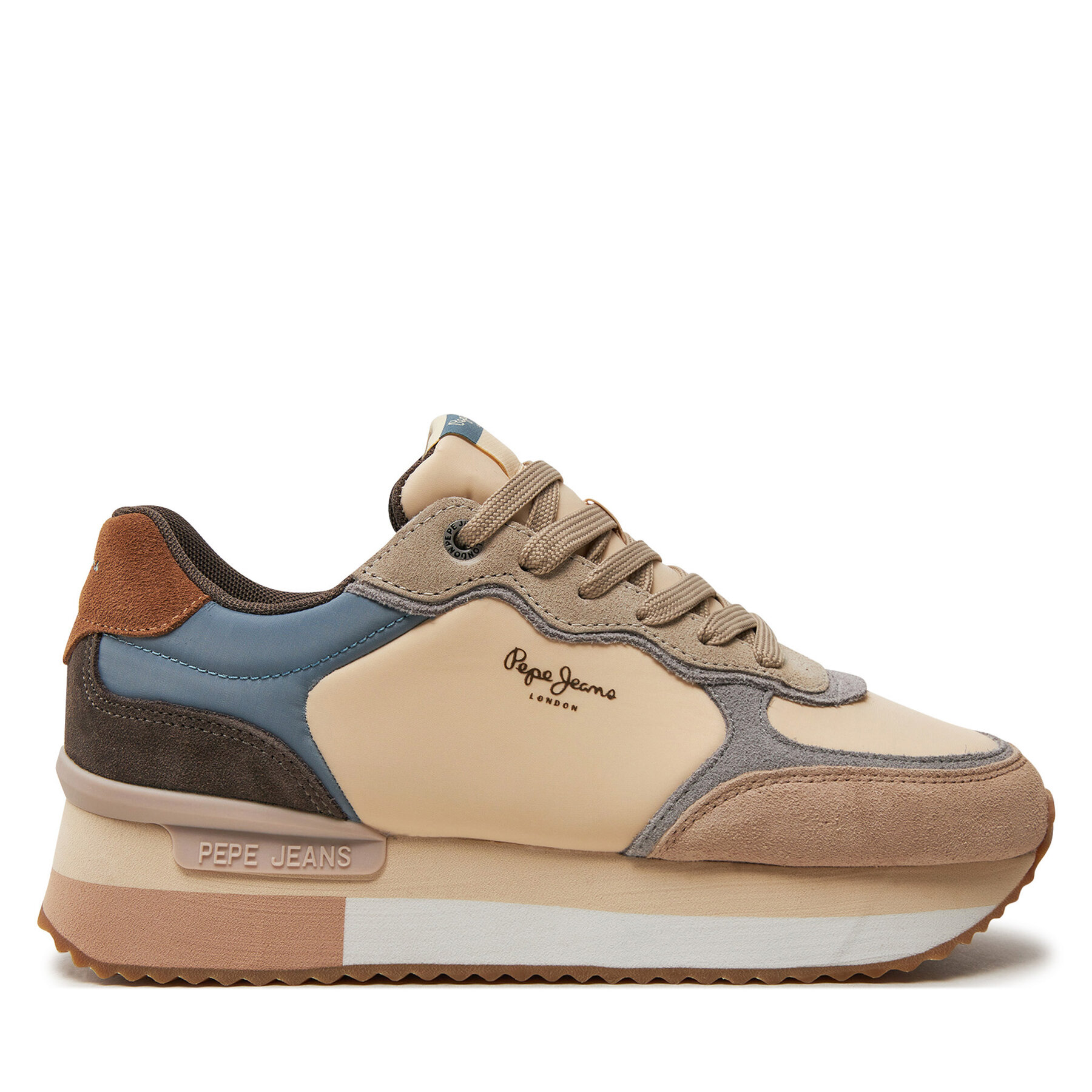 Sneakers Pepe Jeans PLS60025 Beige von Pepe Jeans