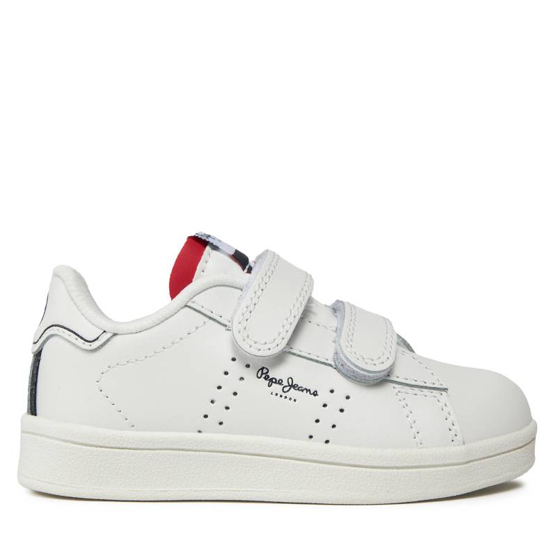 Sneakers Pepe Jeans Player Basic Bk PBS00002 Weiß von Pepe Jeans