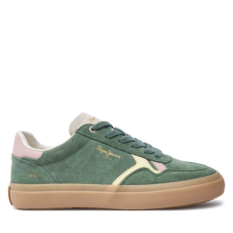 Sneakers Pepe Jeans Travis Retro PLS31586 Grün von Pepe Jeans