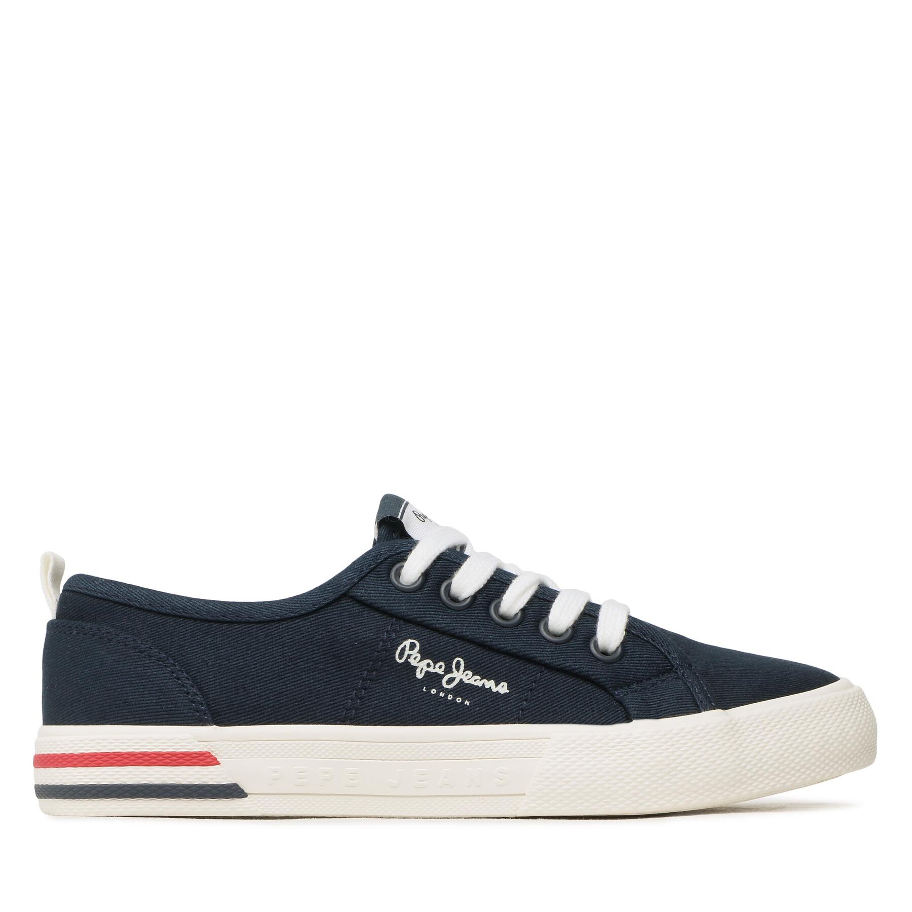 Sneakers aus Stoff Pepe Jeans Brady Basic Boy PBS30549 Dunkelblau von Pepe Jeans