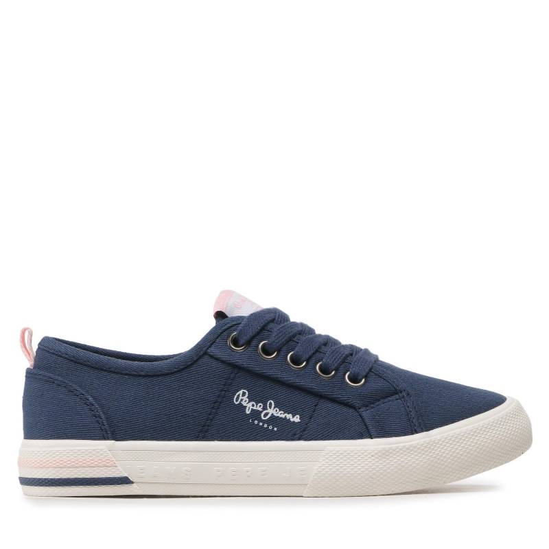 Sneakers aus Stoff Pepe Jeans Brady Basic G PGS30561 Dunkelblau von Pepe Jeans