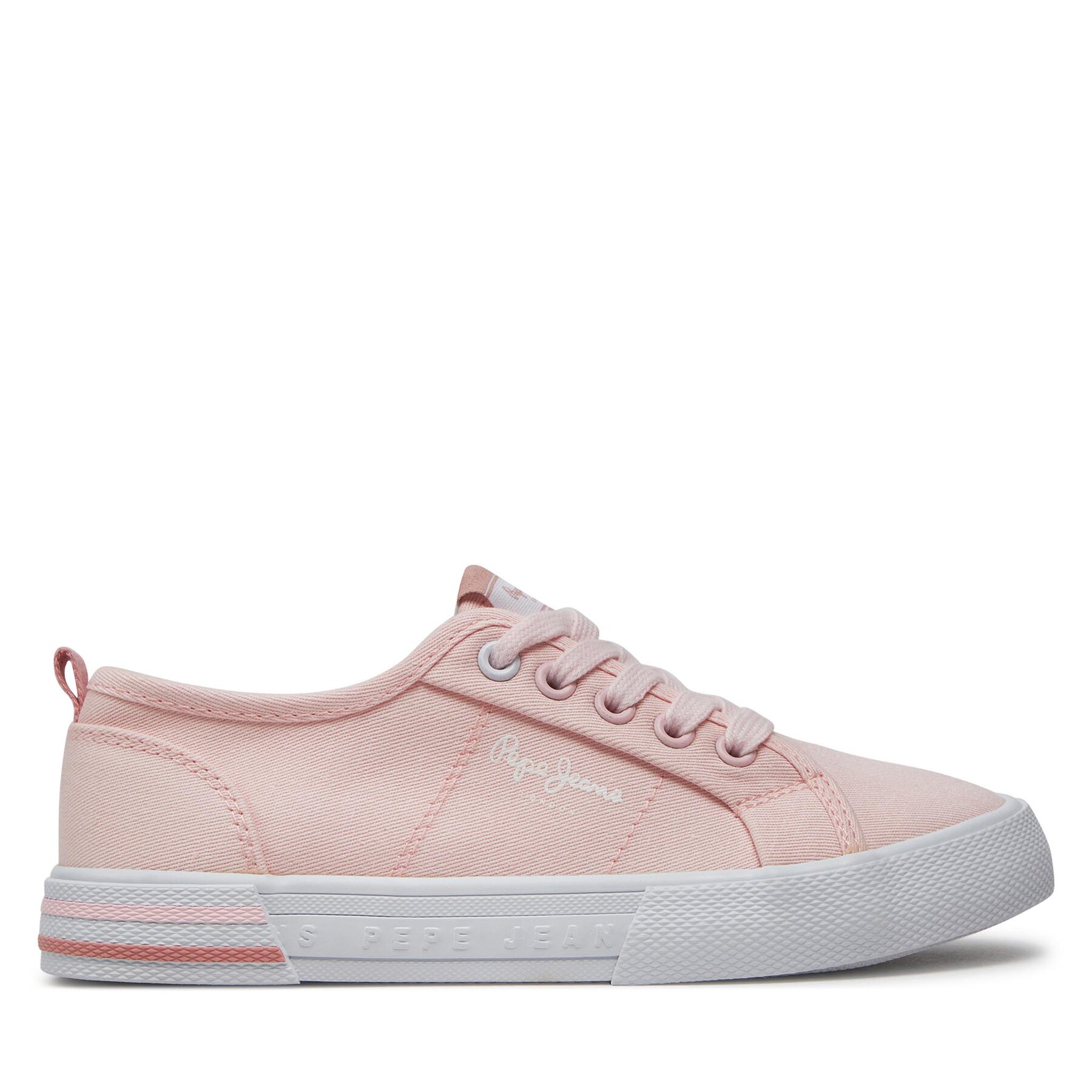 Sneakers aus Stoff Pepe Jeans Brady Basic G PGS30604 Rosa von Pepe Jeans
