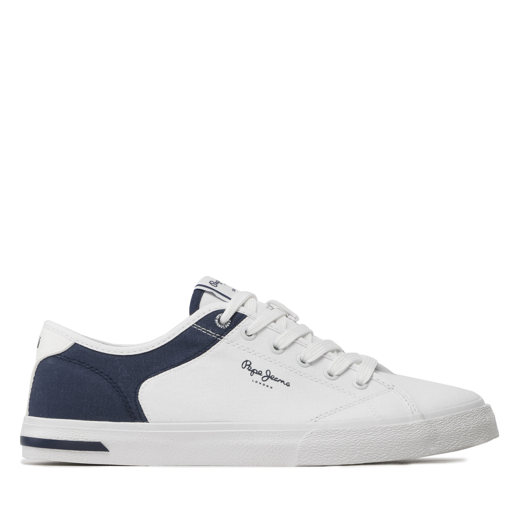 Sneakers aus Stoff Pepe Jeans Kenton Road M PMS30910 Weiß von Pepe Jeans