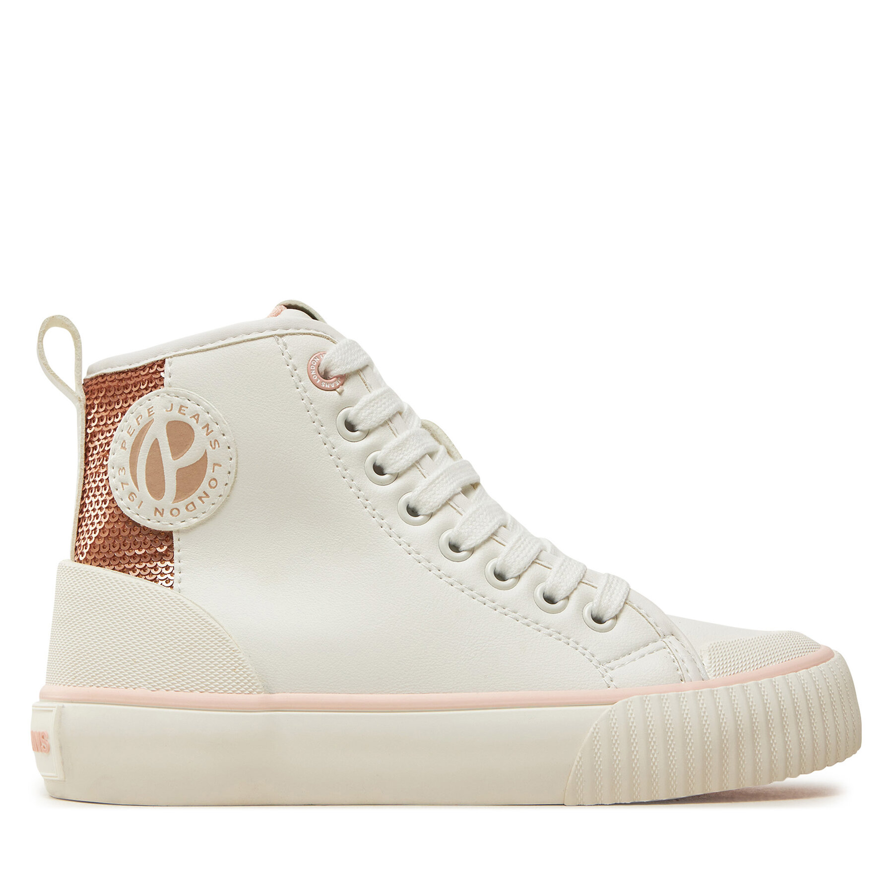 Sneakers aus Stoff Pepe Jeans Ottis Young G PGS30608 Weiß Sneakers aus Stoff Pepe Jeans Ottis Young G PGS30608 Weiß von Pepe Jeans