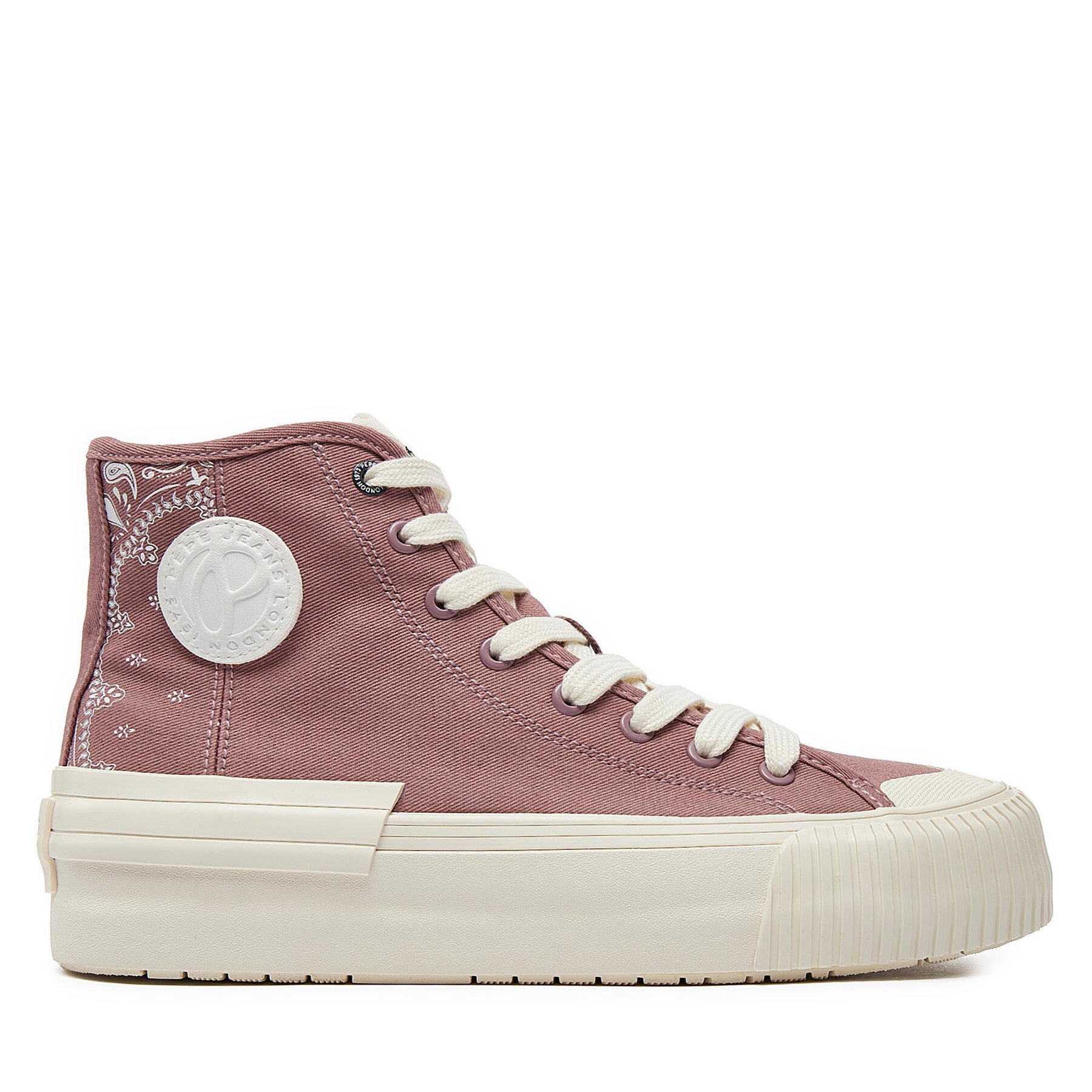 Sneakers aus Stoff Pepe Jeans Samoi Divided PLS31554 Violett von Pepe Jeans