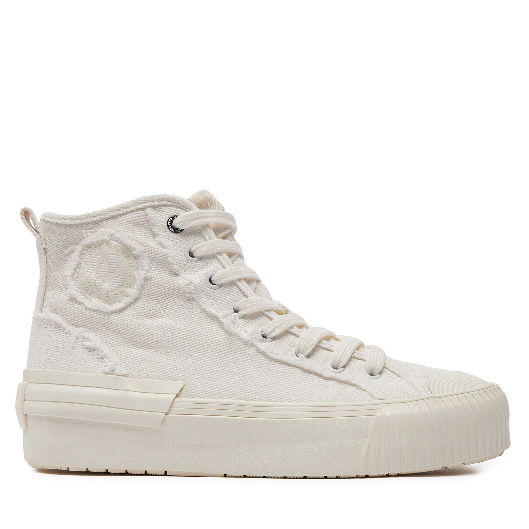 Sneakers aus Stoff Pepe Jeans Samoi Soft PLS31553 Weiß Sneakers aus Stoff Pepe Jeans Samoi Soft PLS31553 Weiß von Pepe Jeans