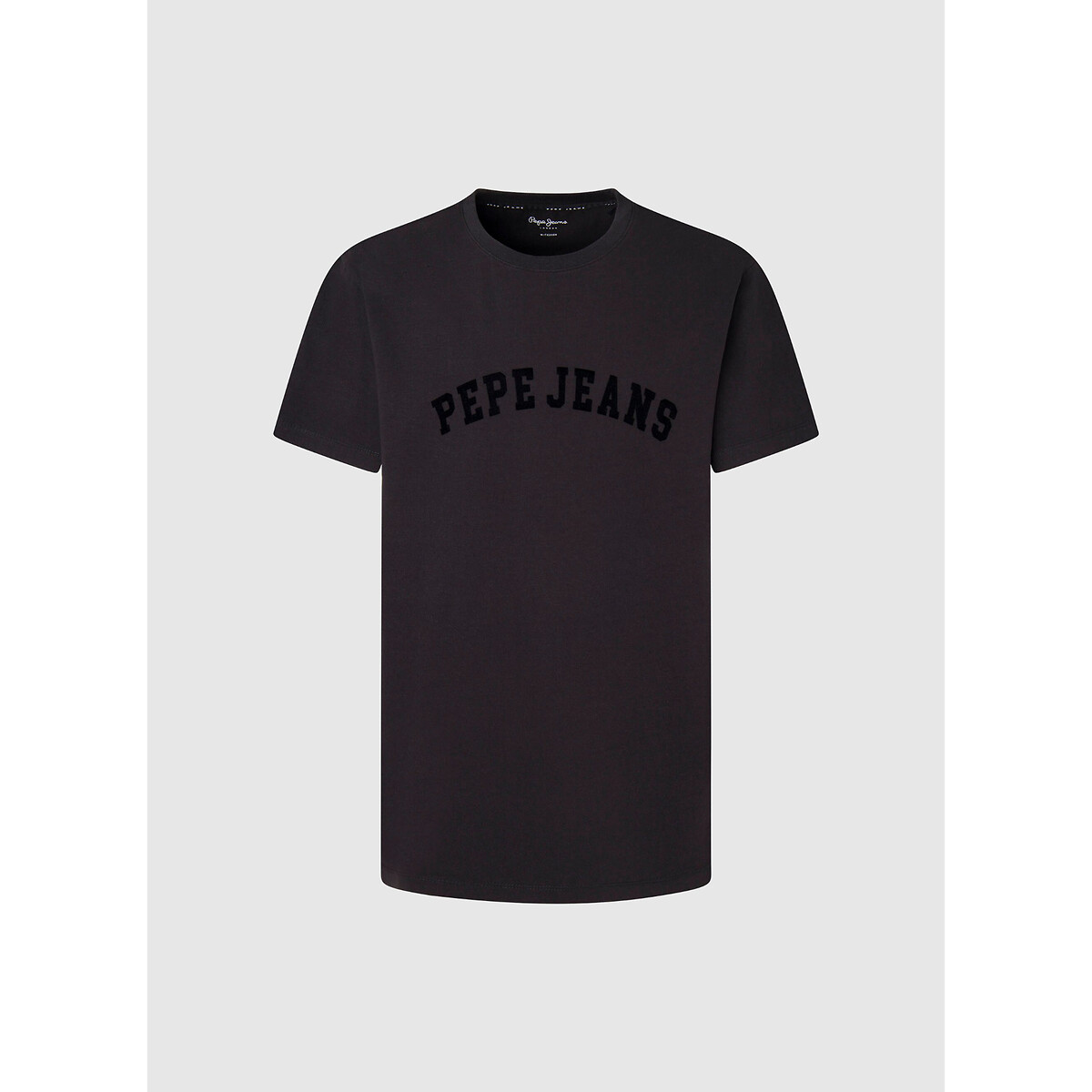 T-Shirt mit Flockprint-Logo von Pepe Jeans