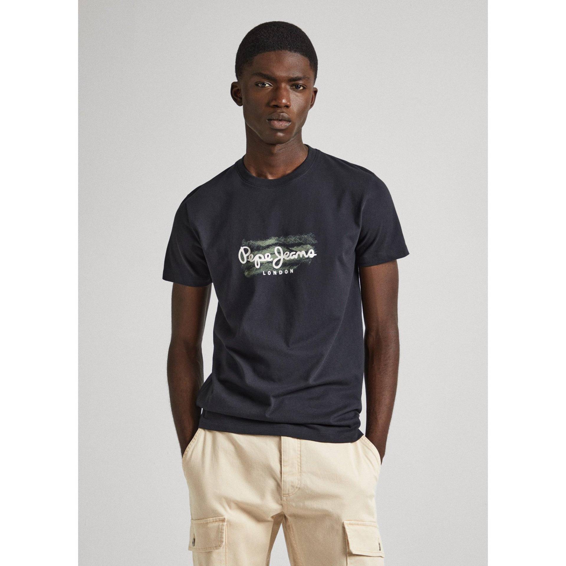 T-shirt Herren Black L von Pepe Jeans