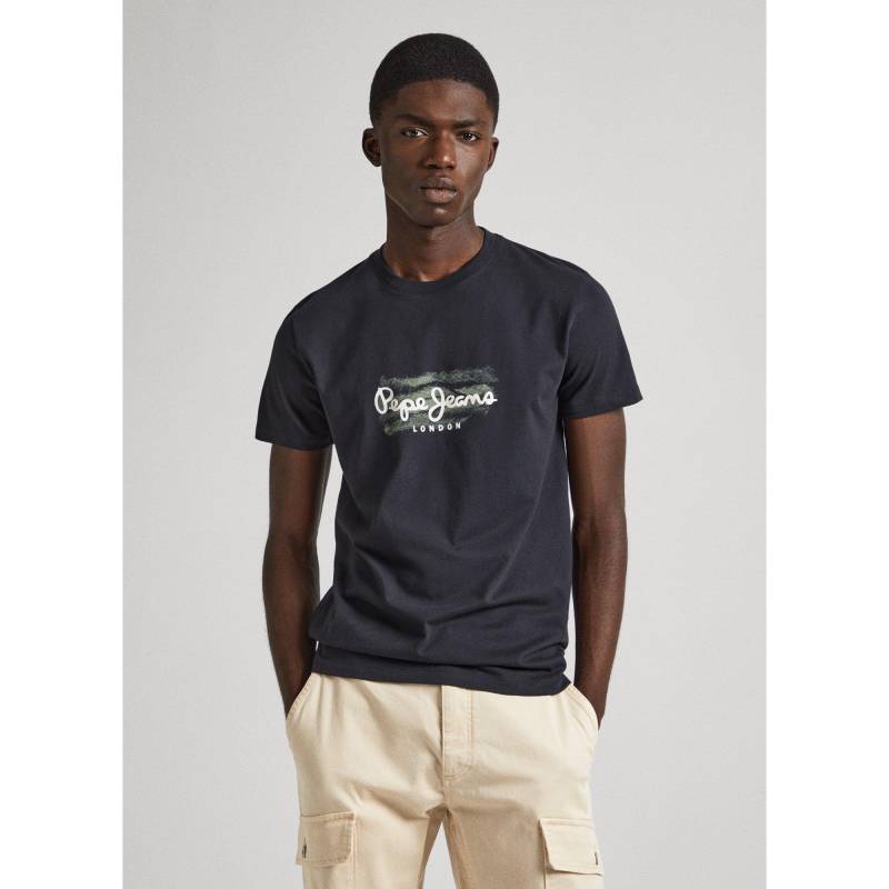 T-shirt Herren Black L von Pepe Jeans