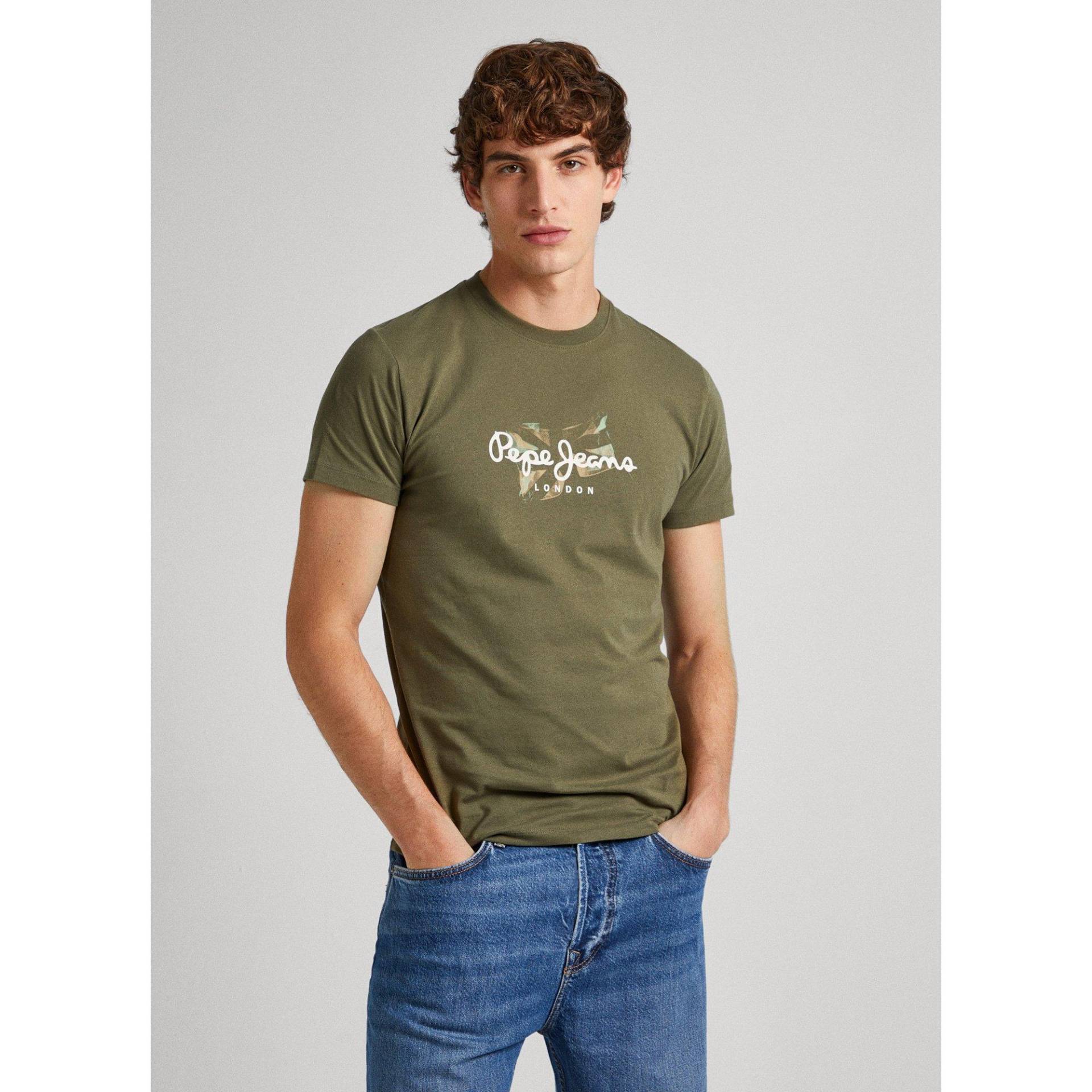 T-shirt Herren Militärgrün L von Pepe Jeans