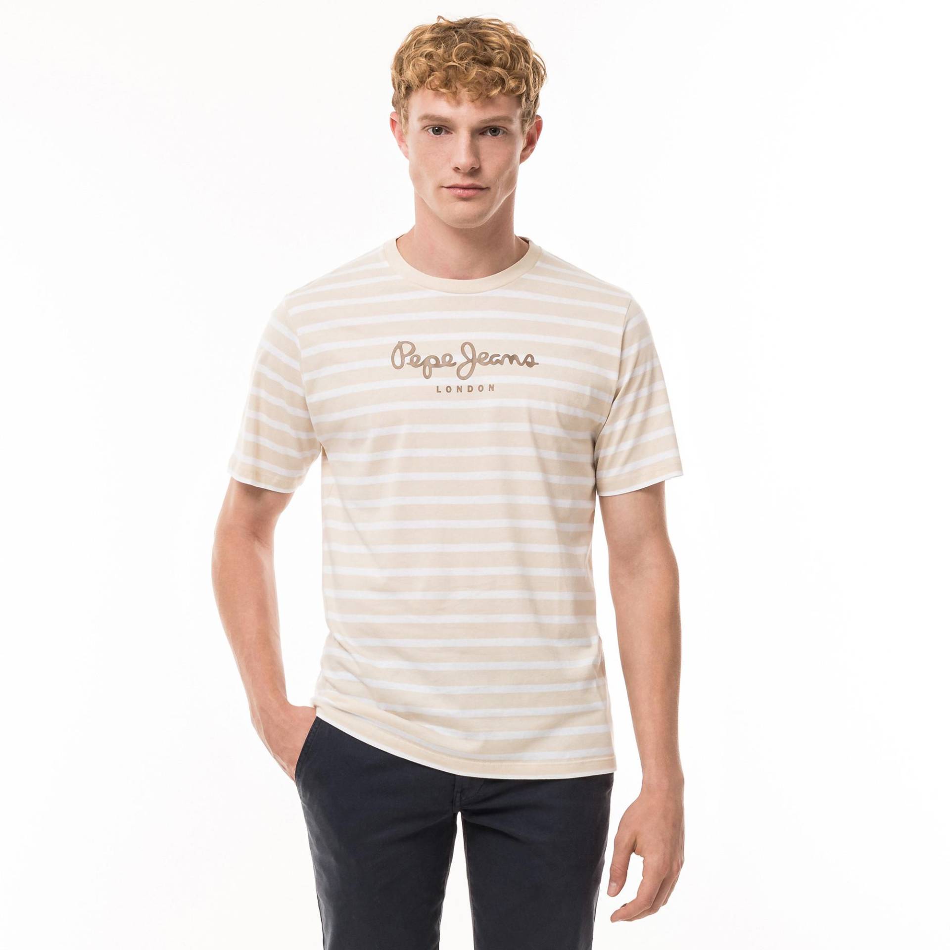 T-shirt Herren Taupe L von Pepe Jeans