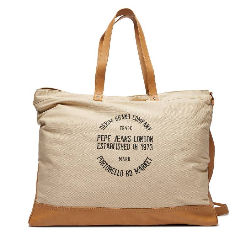 Tasche Pepe Jeans Reece Heritage PU300011 Beige von Pepe Jeans