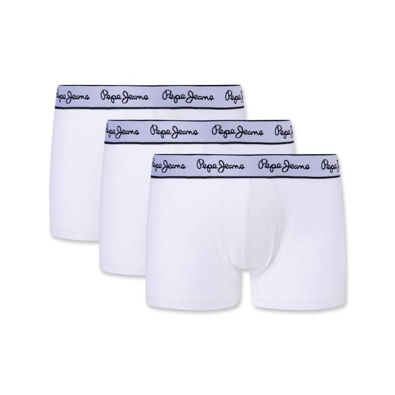 Triopack, Pantys Herren Weiss L von Pepe Jeans