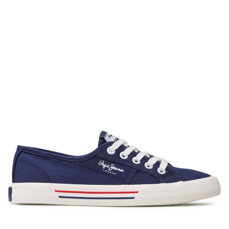 Sneakers aus Stoff Pepe Jeans Brady W Basic PLS31287 Dunkelblau von Pepe Jeans