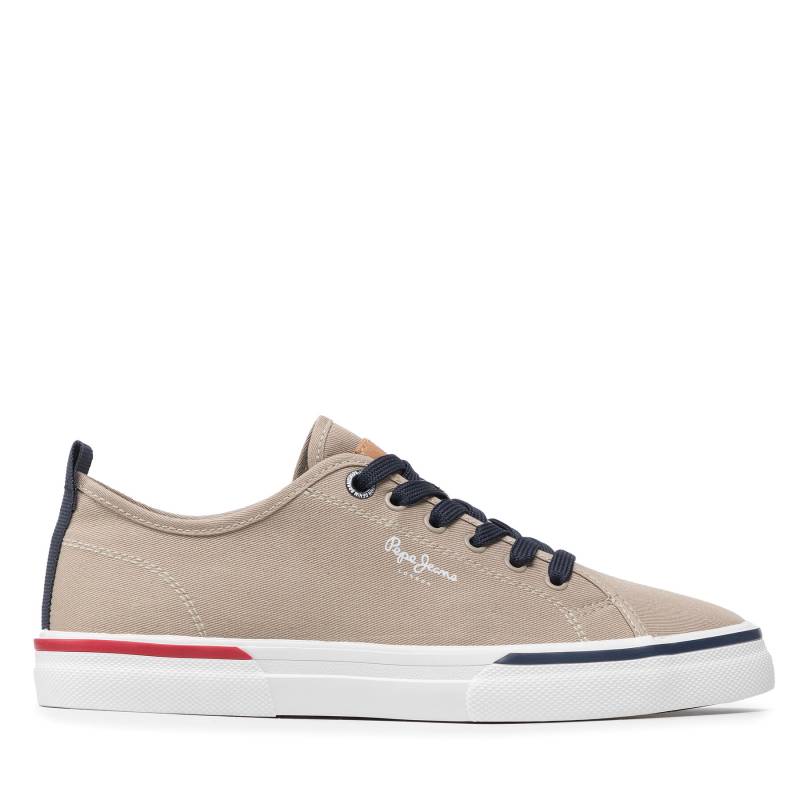 Sneakers aus Stoff Pepe Jeans Kenton Smart 22 PMS30811 Beige von Pepe Jeans