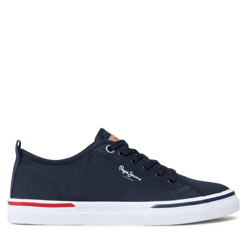 Sneakers aus Stoff Pepe Jeans Kenton Smart 22 PMS30811 Dunkelblau von Pepe Jeans