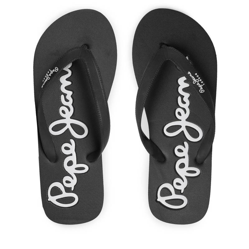 Zehentrenner Pepe Jeans Bay Beach Basic M PMS70128 Schwarz von Pepe Jeans